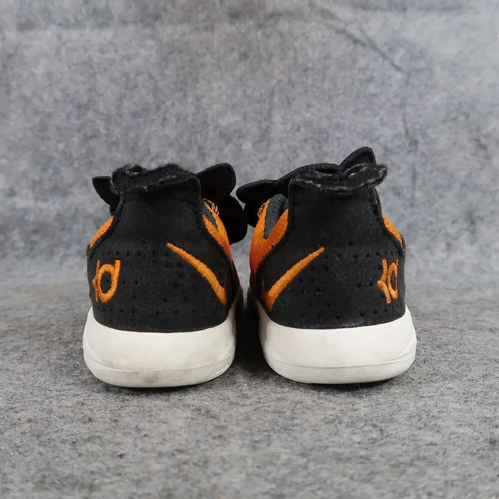 Nike Shoes Kids 7 Sneakers KD 11 Little Big Cats Slip On Toddler Orange Black